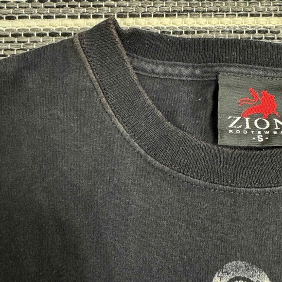 Zion Rootswear Mens Jimi Hendrix Experienced Poster T-Shirt Crewneck Black Small - Picture 5 of 10